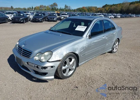 2006 Mercedes-Benz C 230 Sport from USA, damaged, VIN WDBRF52H36F744881